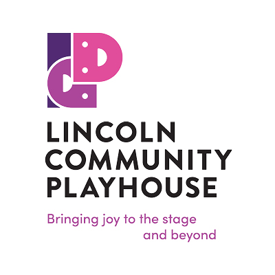 The logo for Lincoln Community Playhouse