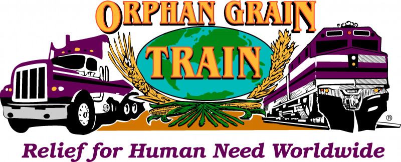The Orphan Grain Train logo