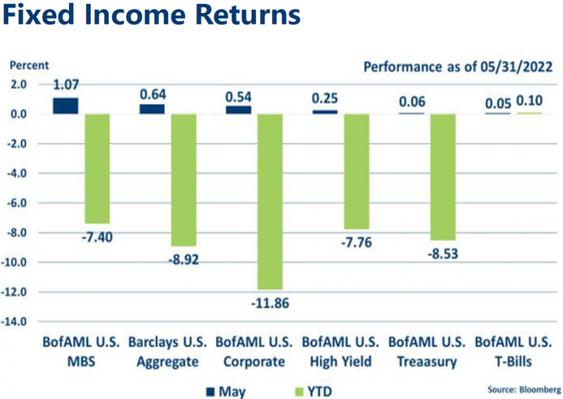 Fixed Income Indices May 2022